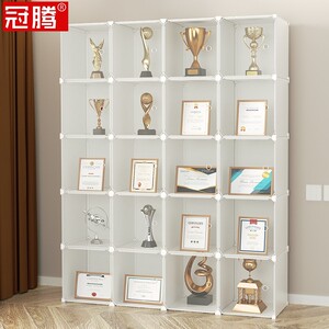 2020年公司企业荣誉墙设计效果图 彰显品牌实力的办公展示架方案